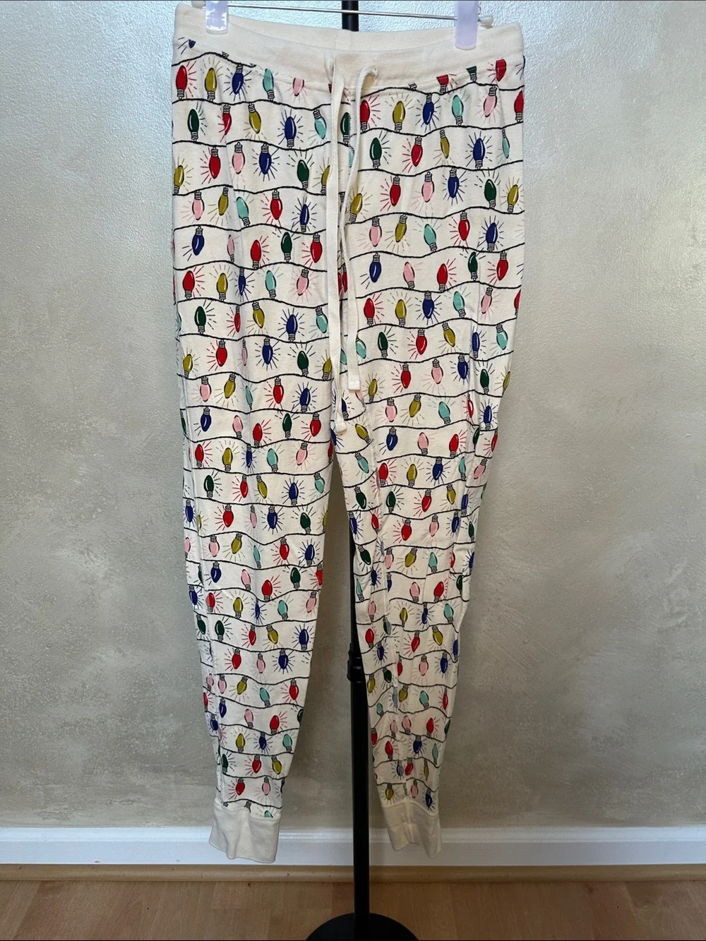 Hanna Andersson Pajama Joggers in Bright Bulbs